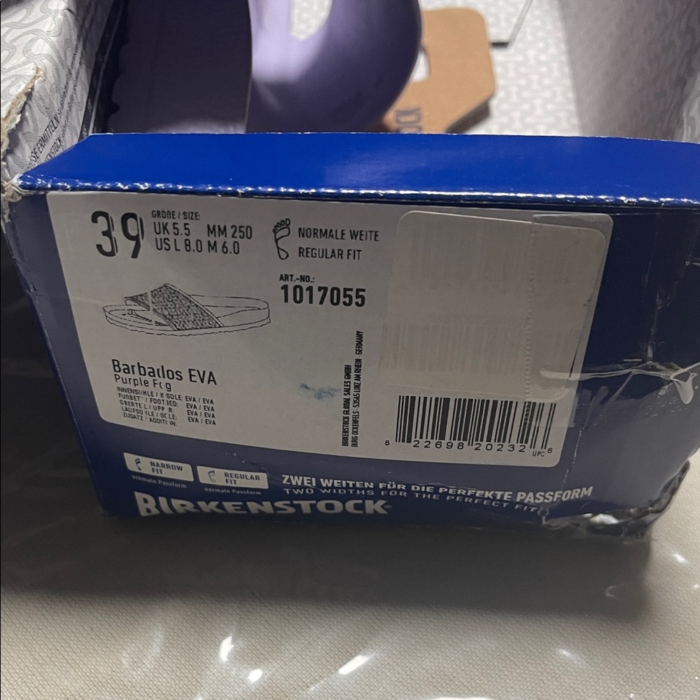 Birkenstock Women's Barbados EVA Slide Sandals - Lavender - Picture 3 of 7